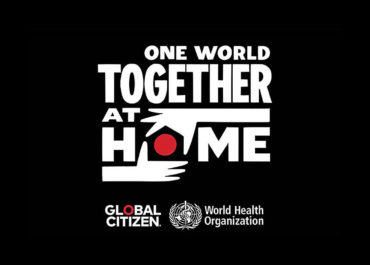global citizen one world together at home poster