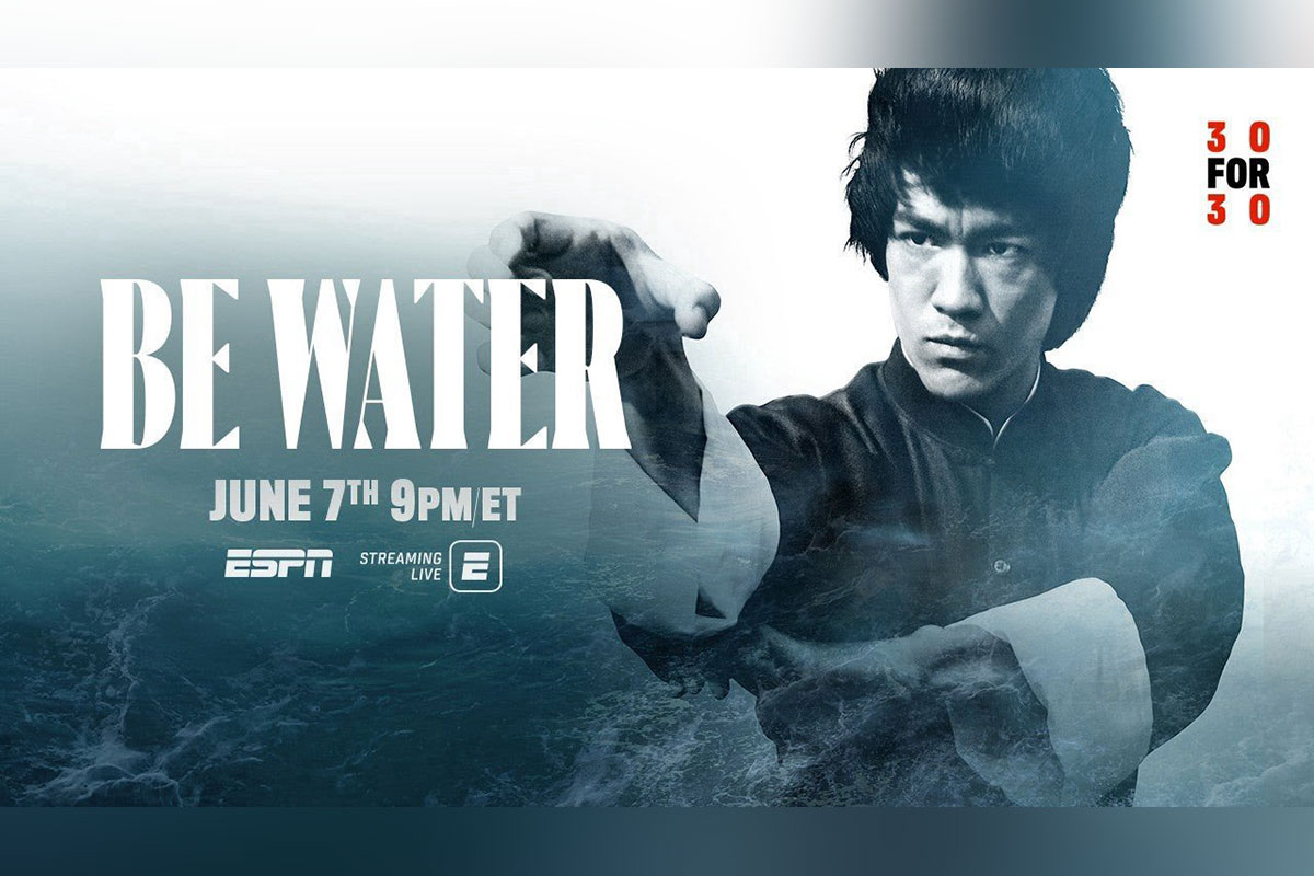 espn bruce lee 30 for 30 graphic for be water