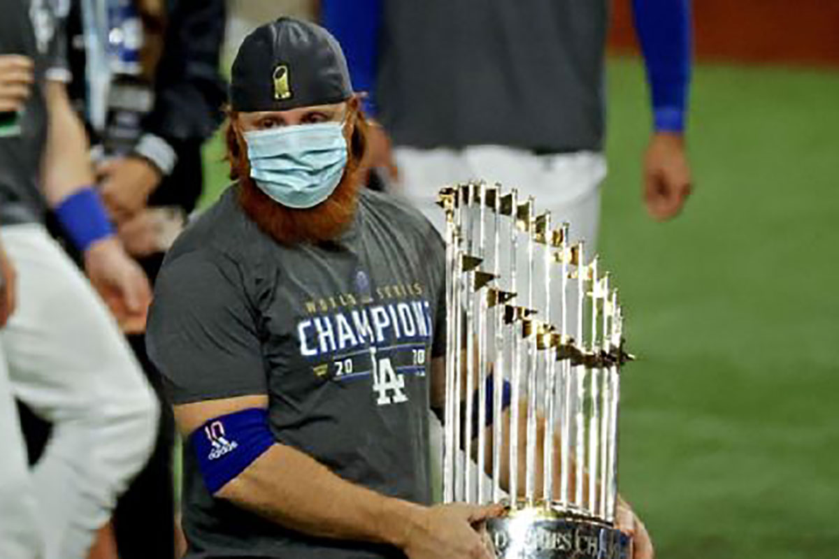ESPN: Justin Turner of Los Angeles Dodgers pulled from World Series after positive COVID-19 test