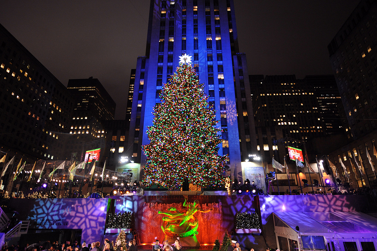 Everything You Need to Know To Watch & Stream the Rockefeller Center Tree Lighting Tonight