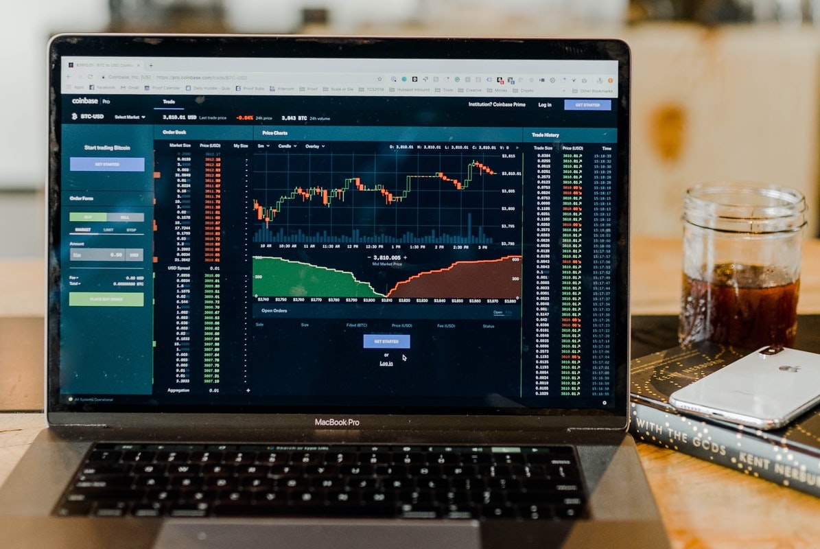 computer picture of nasdaq stock market