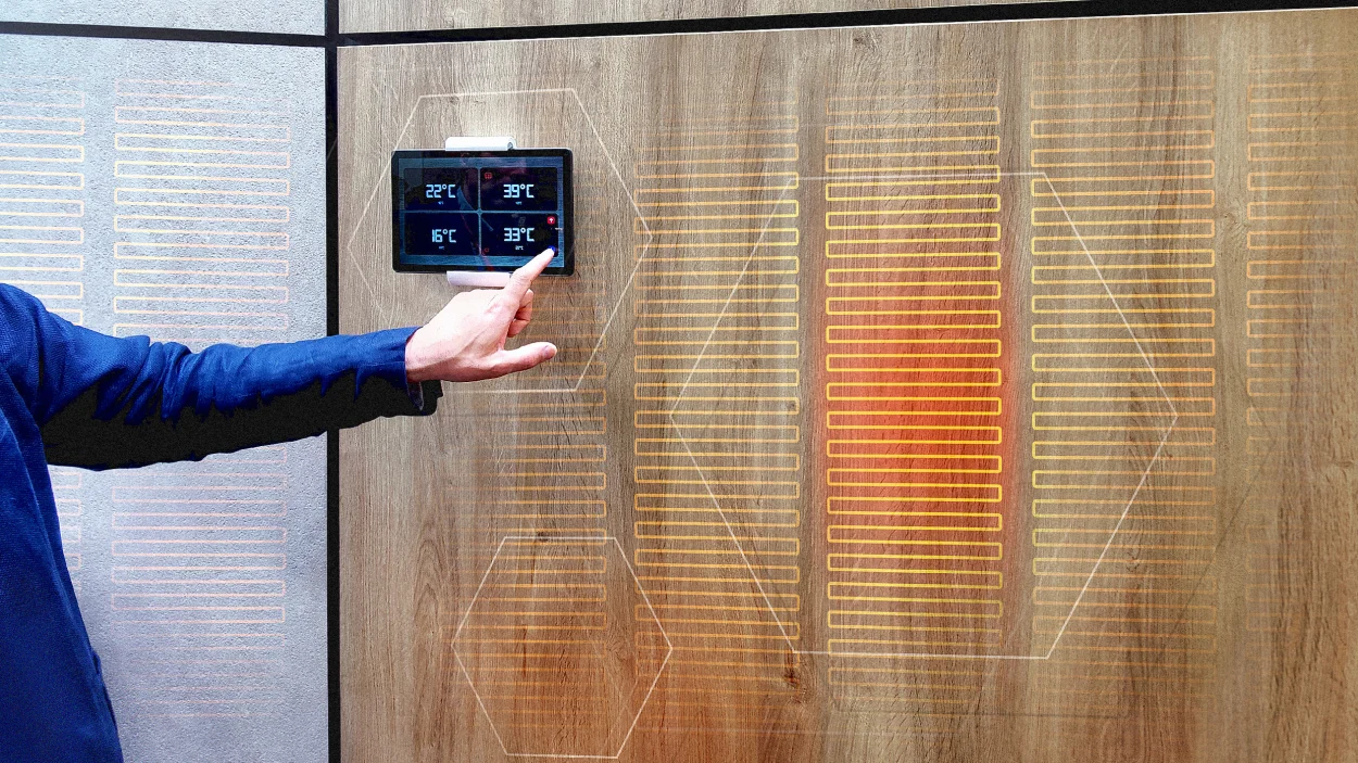 This Paper-Thin Tech Turns Your Walls or Furniture into an Energy-Efficient Heater